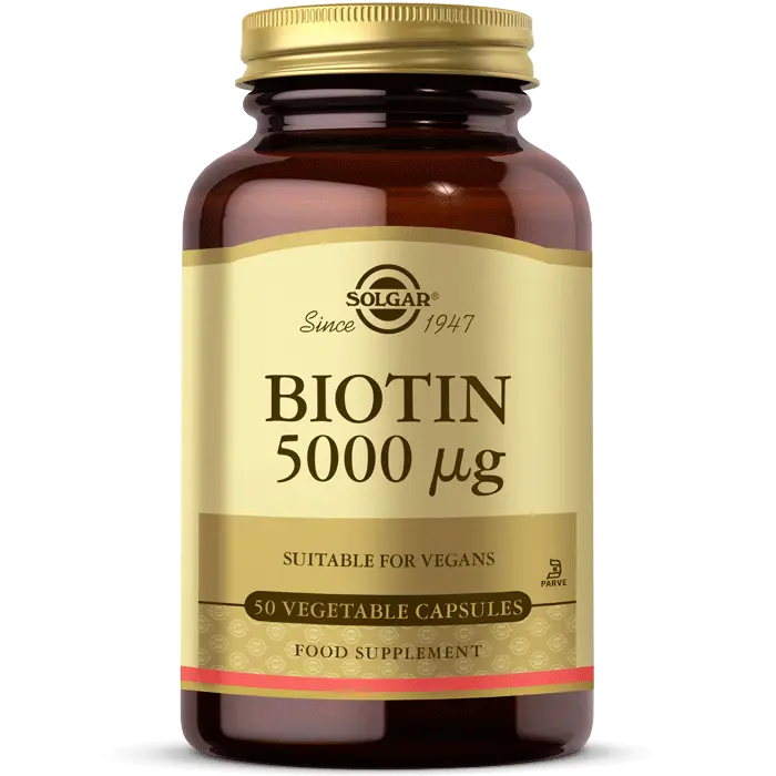 Solgar Biotin 5000 mcg