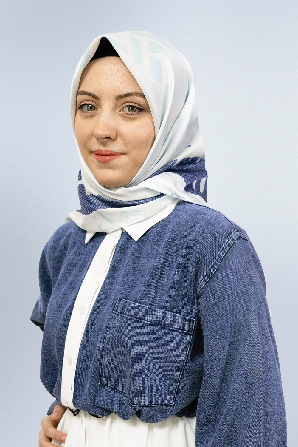 Iconic Eşarp, Sokak Stili ve Sport, Twill Kumaş