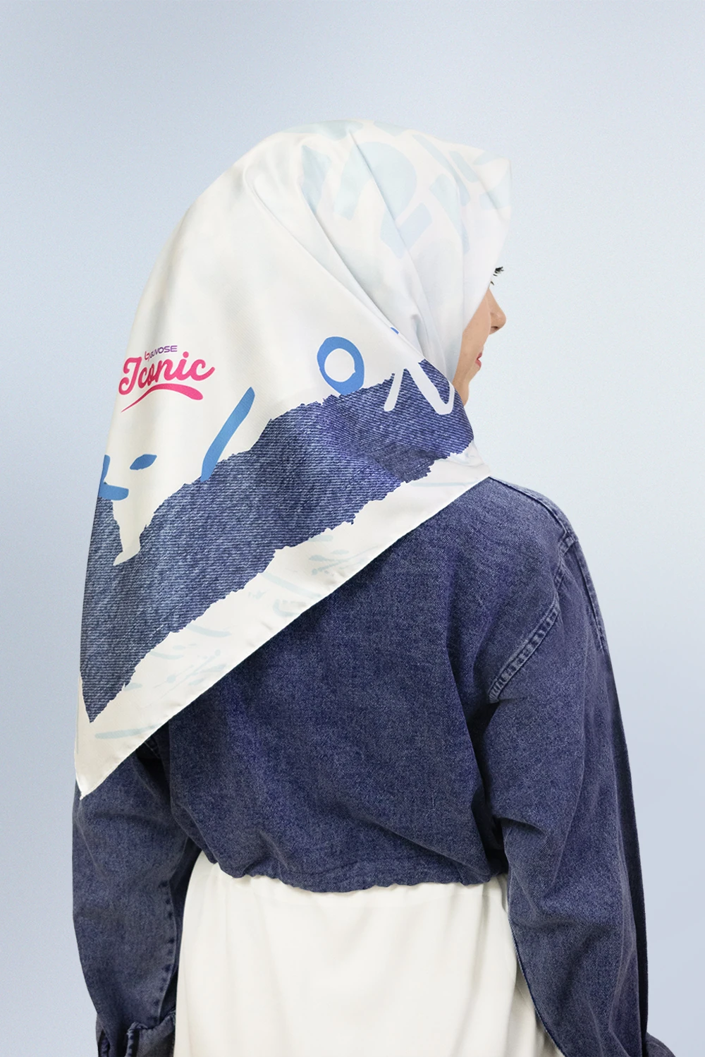 Iconic Eşarp, Sokak Stili ve Sport, Twill Kumaş