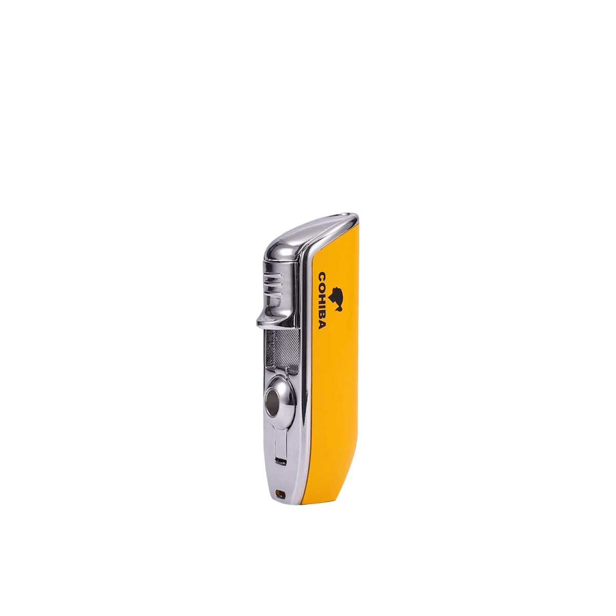 Cohiba 3 Jet Torch Puro Çakmağı 'Sarı/Metalik'