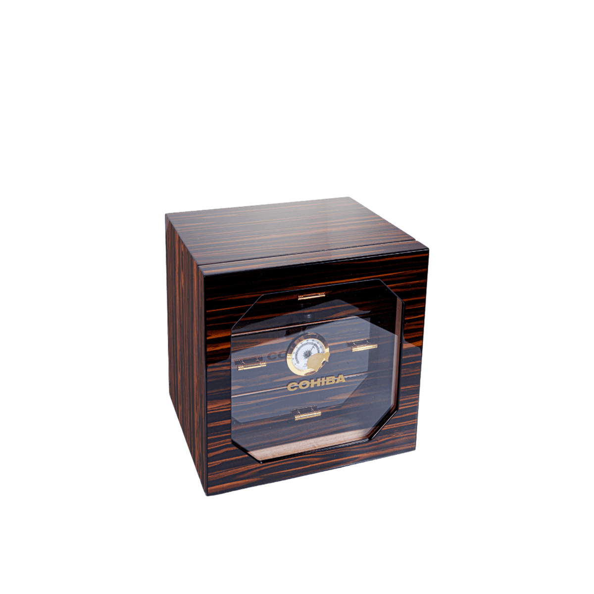 Cohiba 3 Çekmeceli Humidor kahverengi ahşap 