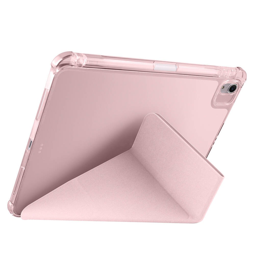 iPad Air 11 2024 Kılıf Zore Tri Folding Kalem Bölmeli Standlı Kılıf