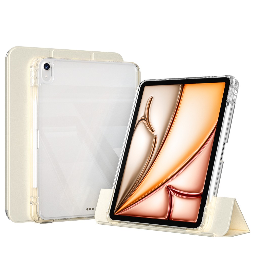 ​ iPad Air 11 2024 Kılıf Magnetik Ayrılabilen Airbagli Zore Sliding Tablet Kılıfı