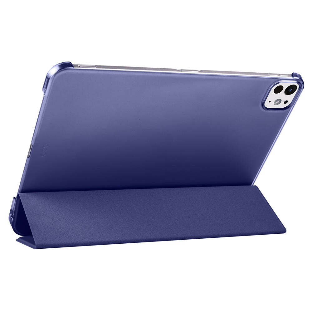 iPad Pro 11 2024 Zore Smart Cover Kalem Bölmeli Standlı 1-1 Kılıf