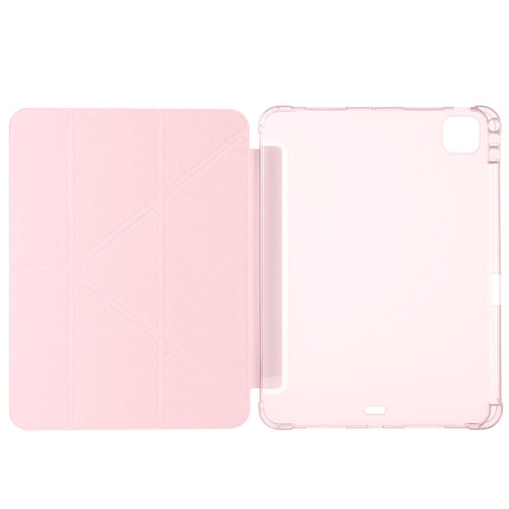 iPad Pro 11 2024 Kılıf Zore Tri Folding Kalem Bölmeli Standlı Kılıf