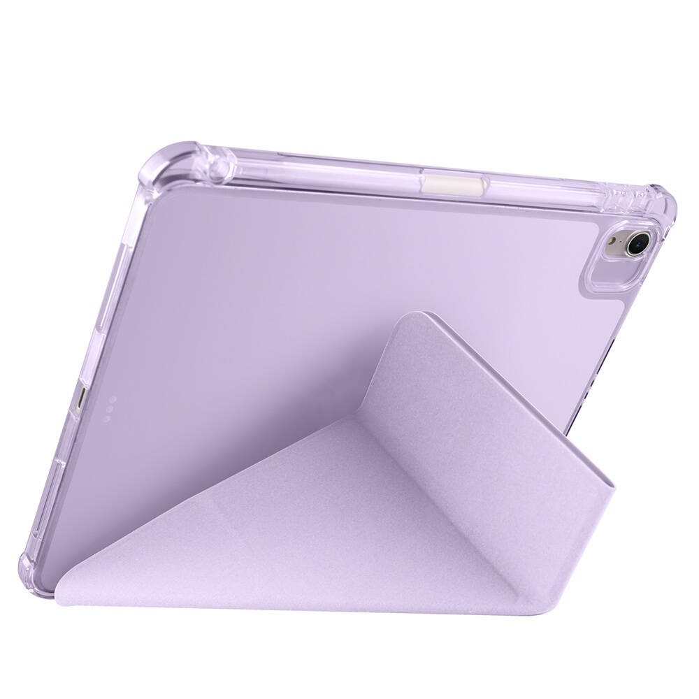 iPad Air 11 2024 Kılıf Zore Tri Folding Kalem Bölmeli Standlı Kılıf