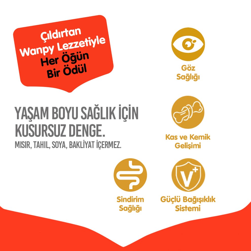 Wanpy Tahılsız Tavuklu Yavru Kedi Maması 1.5kg