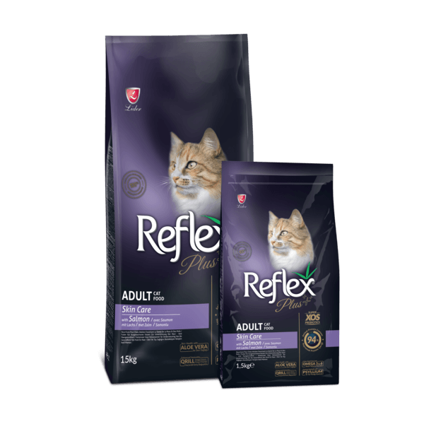 Reflex Plus Skin Care Somonlu Yetişkin Kedi Maması
