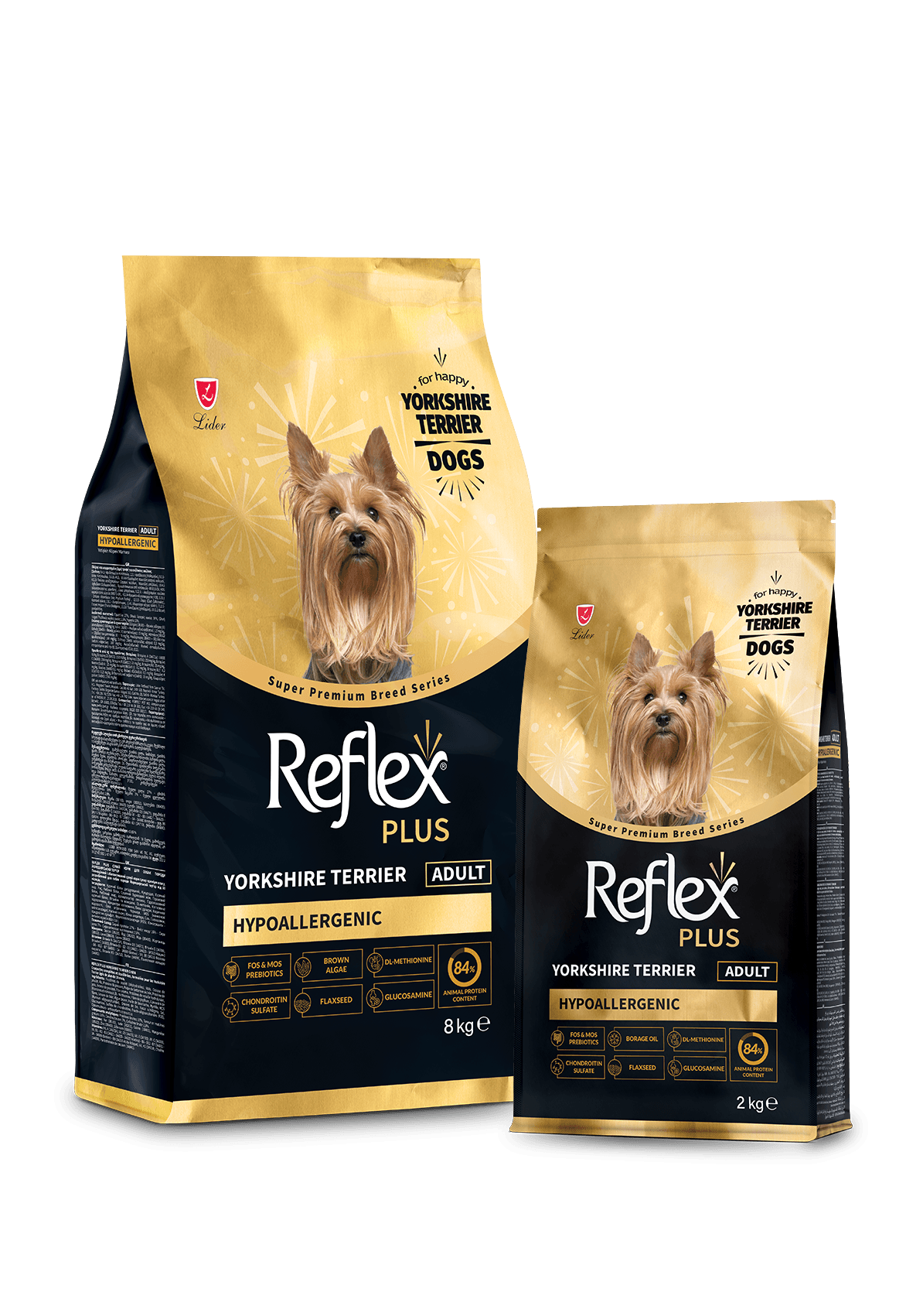 Reflex Plus Yorkshire Terrier Yetişkin Köpek Maması - 2 Kg