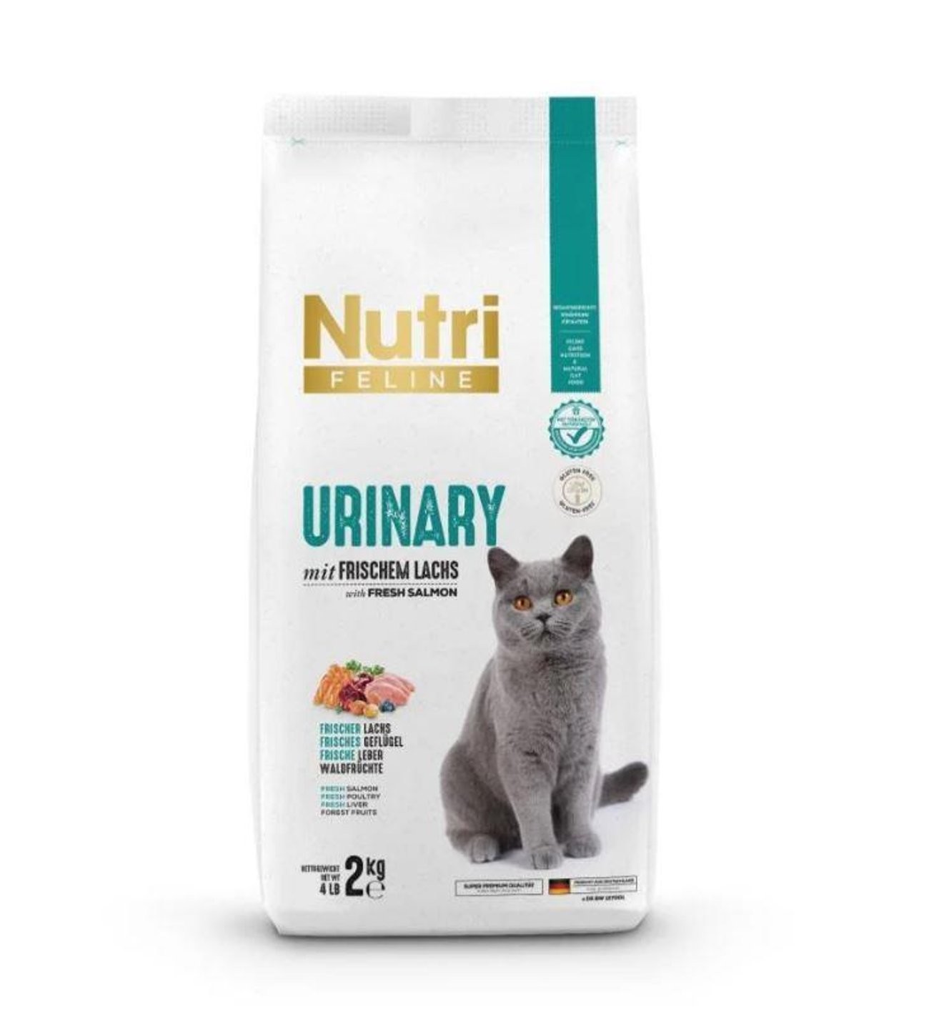 Nutri Feline Urinary Somonlu Kedi Maması 2 Kg