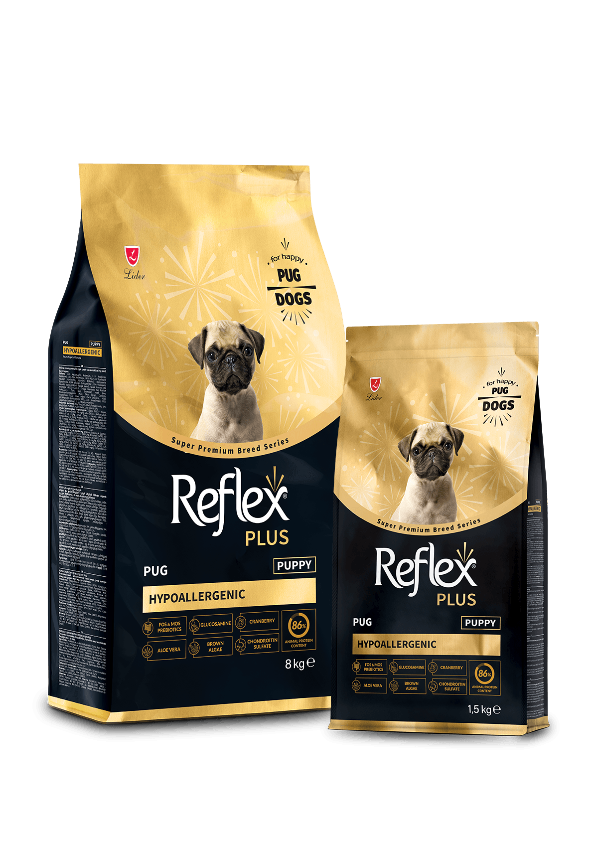 Reflex Plus Pug Yavru Köpek Maması
