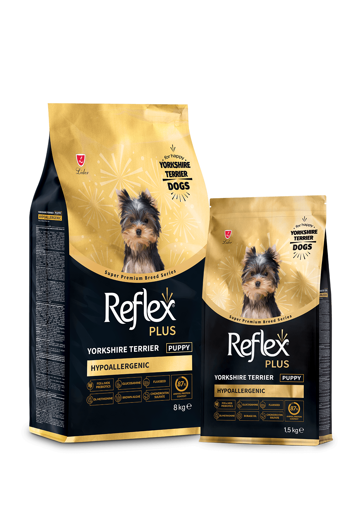 Reflex Plus Yorkshire Terrier Yavru Köpek Maması - 1,5 Kg