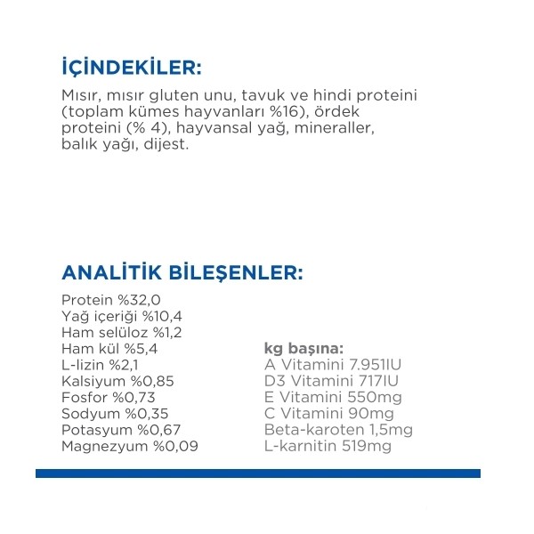 Hill's SCIENCE PLAN Ördekli Kısırlaştırılmış Kedi Maması 8kg + 2kg HEDİYE!