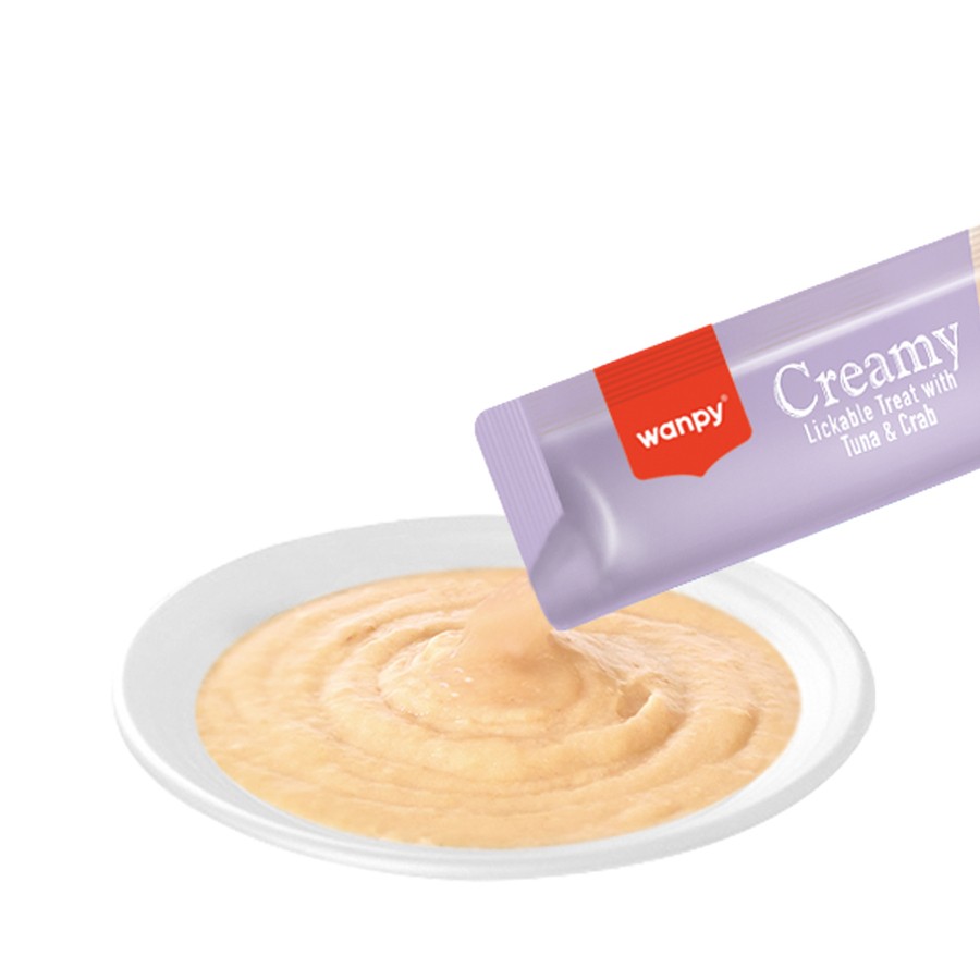 Wanpy Ton-Yengeç Krema Kedi Ödülü 5 x 14 Gr