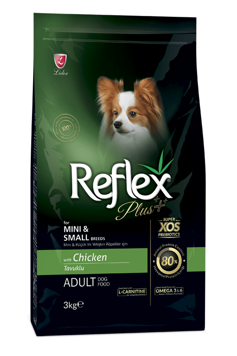 Reflex Plus Tavuklu Mini ve Küçük Irk Yetişkin Köpek Maması