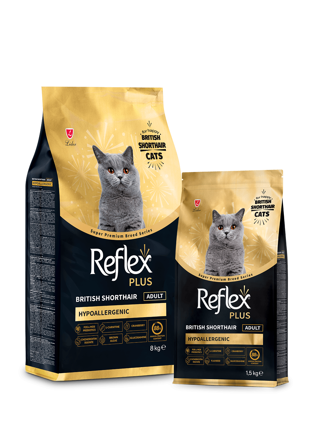 Reflex Plus British Shorthair Yetişkin Kedi Maması