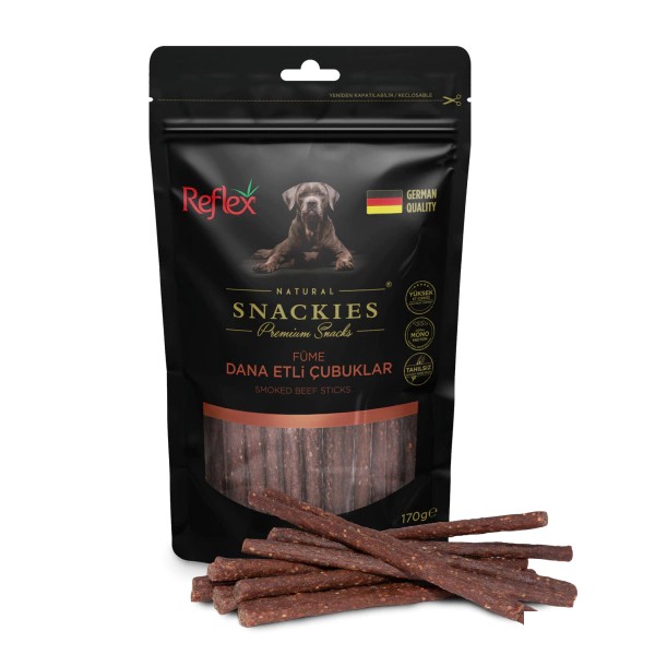Reflex Snackies Füme Dana Etli Çubuklar 170 Gr