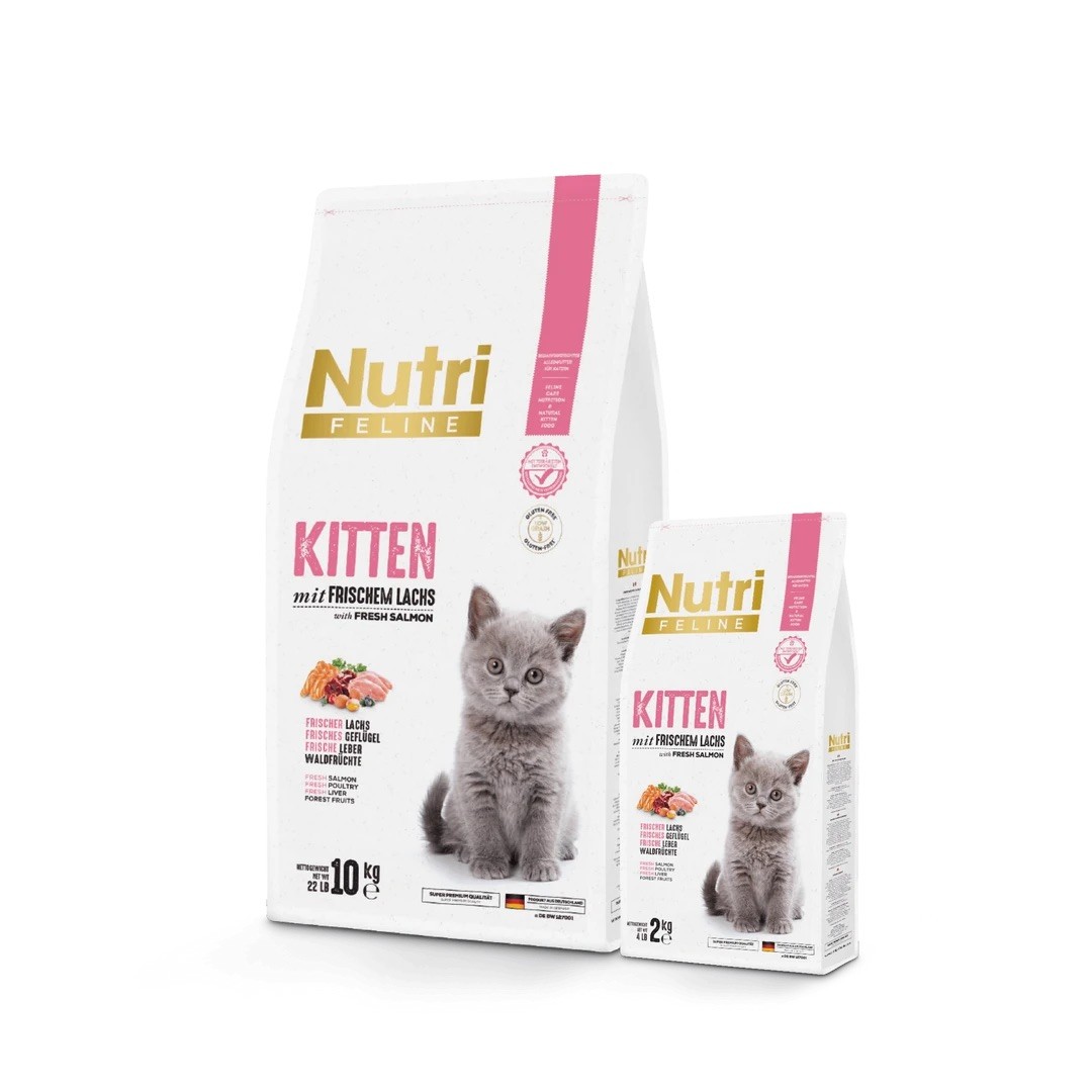 Nutri Feline Kitten Yavru Glutensiz Kedi Maması 2 Kg