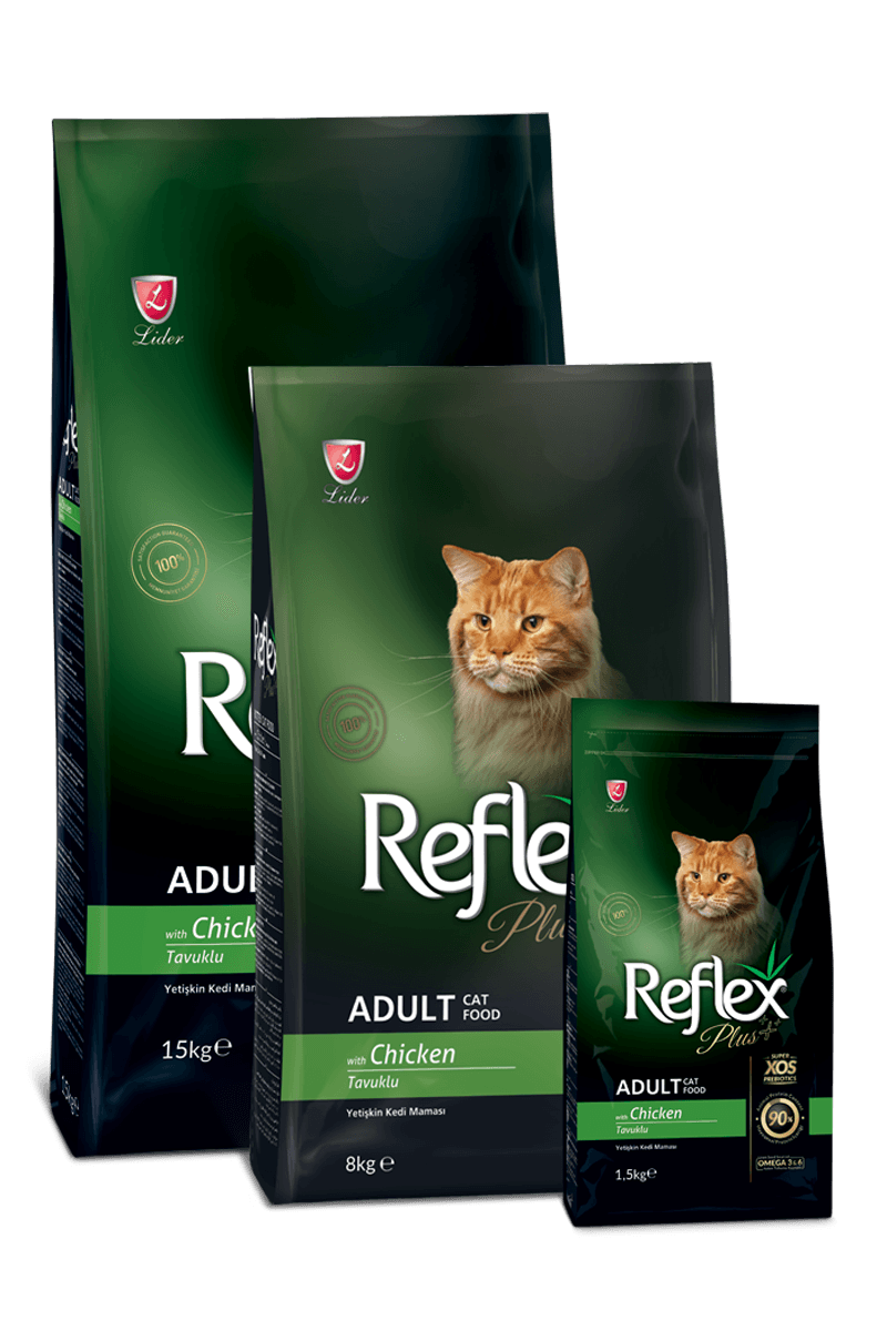 Reflex Plus Tavuklu Yetişkin Kedi Maması