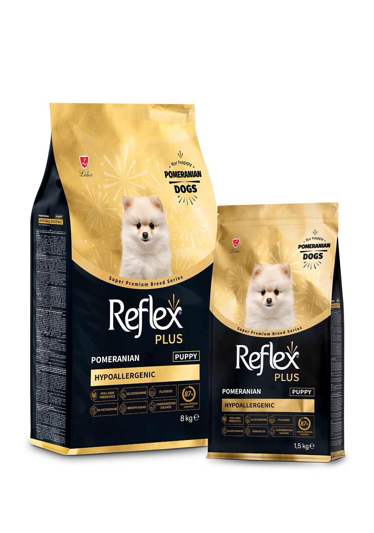 Reflex Plus Pomeranian Yavru Köpek Maması - 1,5 Kg