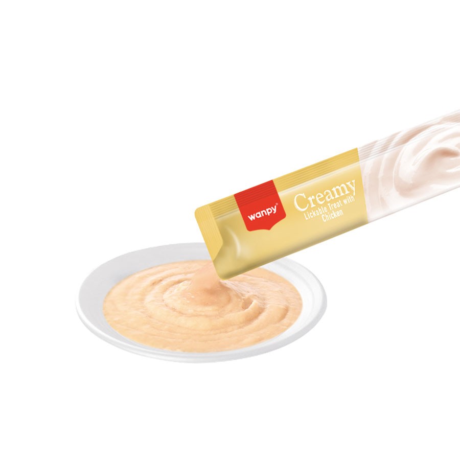 Wanpy Karışık 8 Lezzetli Krema Kedi Ödülü 25 x 14 Gr