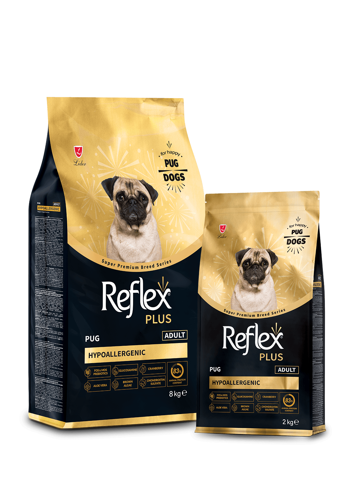 Reflex Plus Pug Yetişkin Köpek Maması