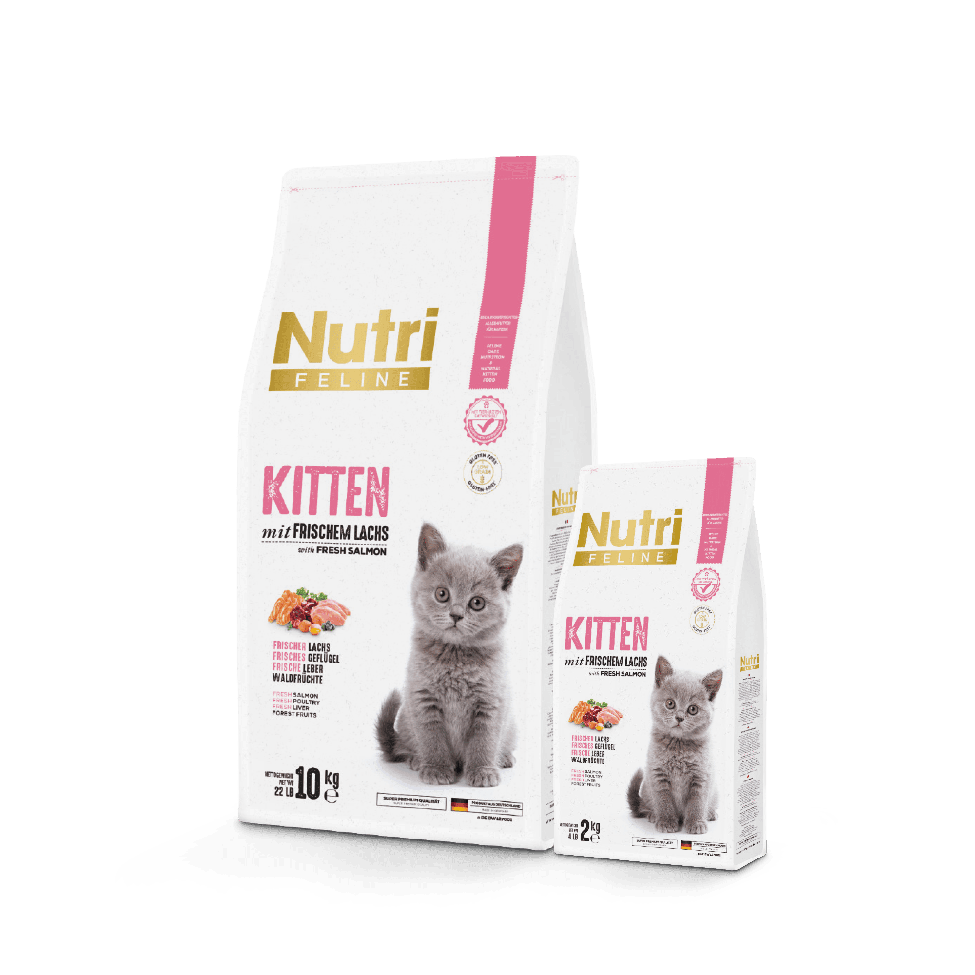 Nutri Feline Kitten Yavru Glutensiz Kedi Maması 10 Kg