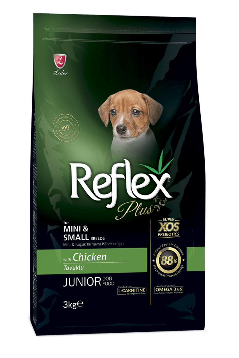 Reflex Plus Tavuklu Mini ve Küçük Irk Yavru Köpek Maması