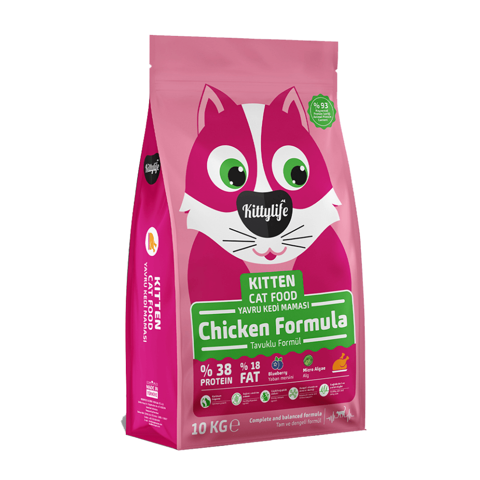 Kittylife Tavuklu Yavru Kedi Maması - 10 kg