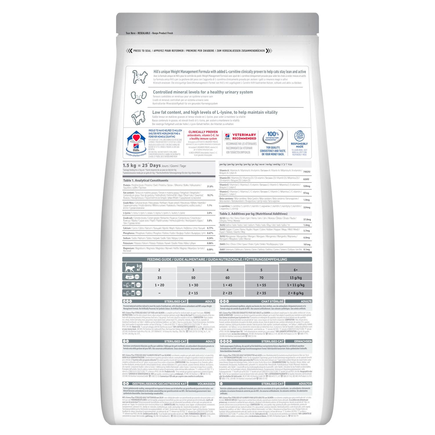 Hill’s Science Plan Somonlu Kısırlaştırılmış Kedi Maması 3 Kg