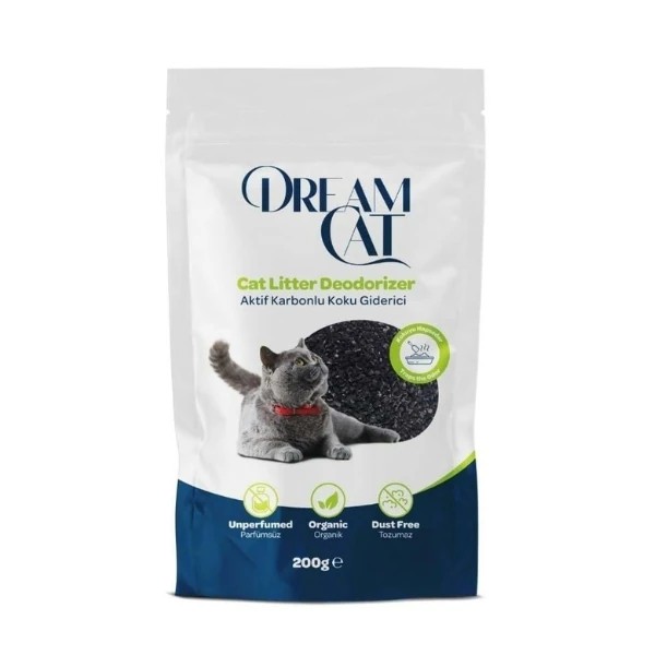 Dream Cat Aktif Karbonlu Kedi Kumu Koku Giderici 200gr