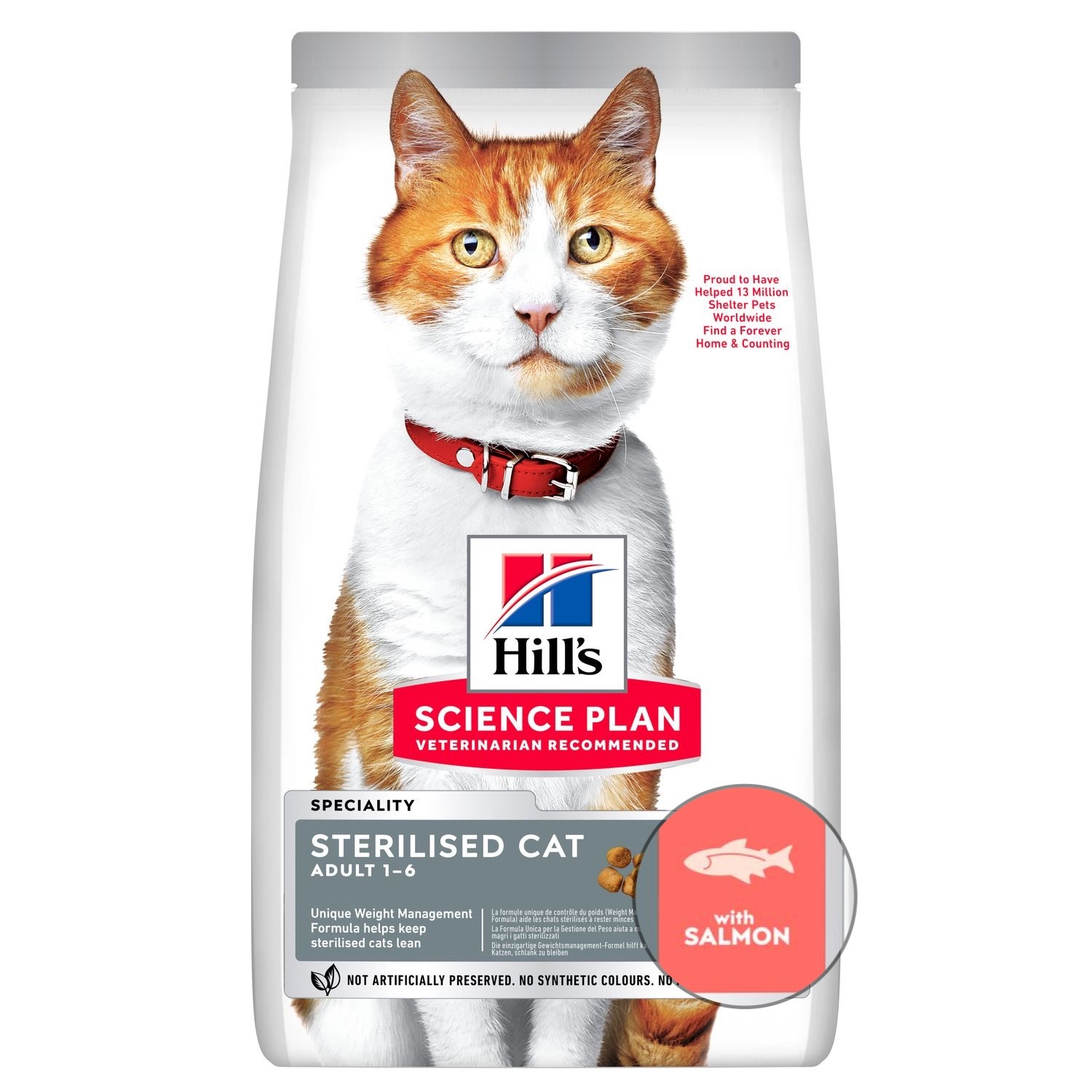 Hill's SCIENCE PLAN Somonlu Kısırlaştırılmış Yetişkin Kedi Maması 3kg