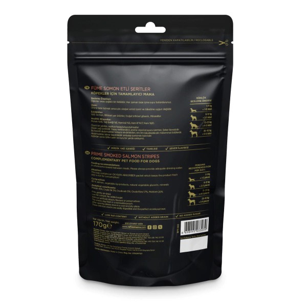 Reflex Snackies Füme Somon Etli Şeritler 170 Gr