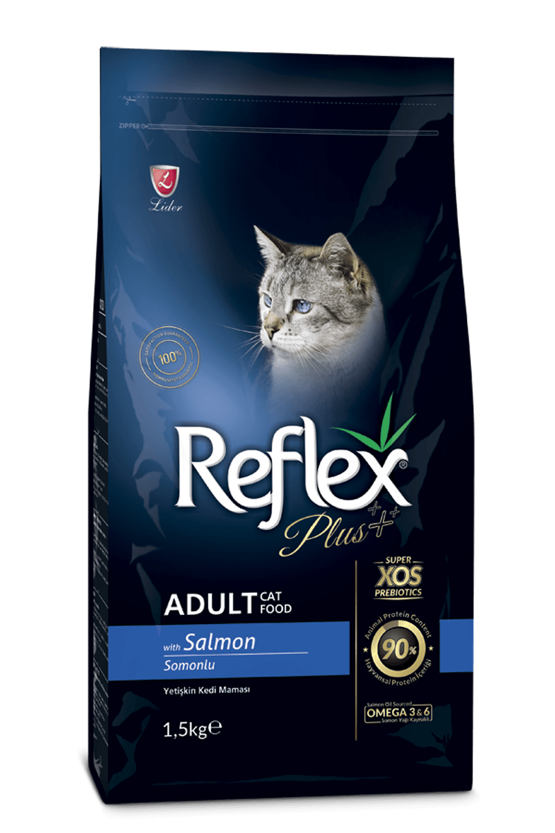 Reflex Plus Somonlu Yetişkin Kedi Maması