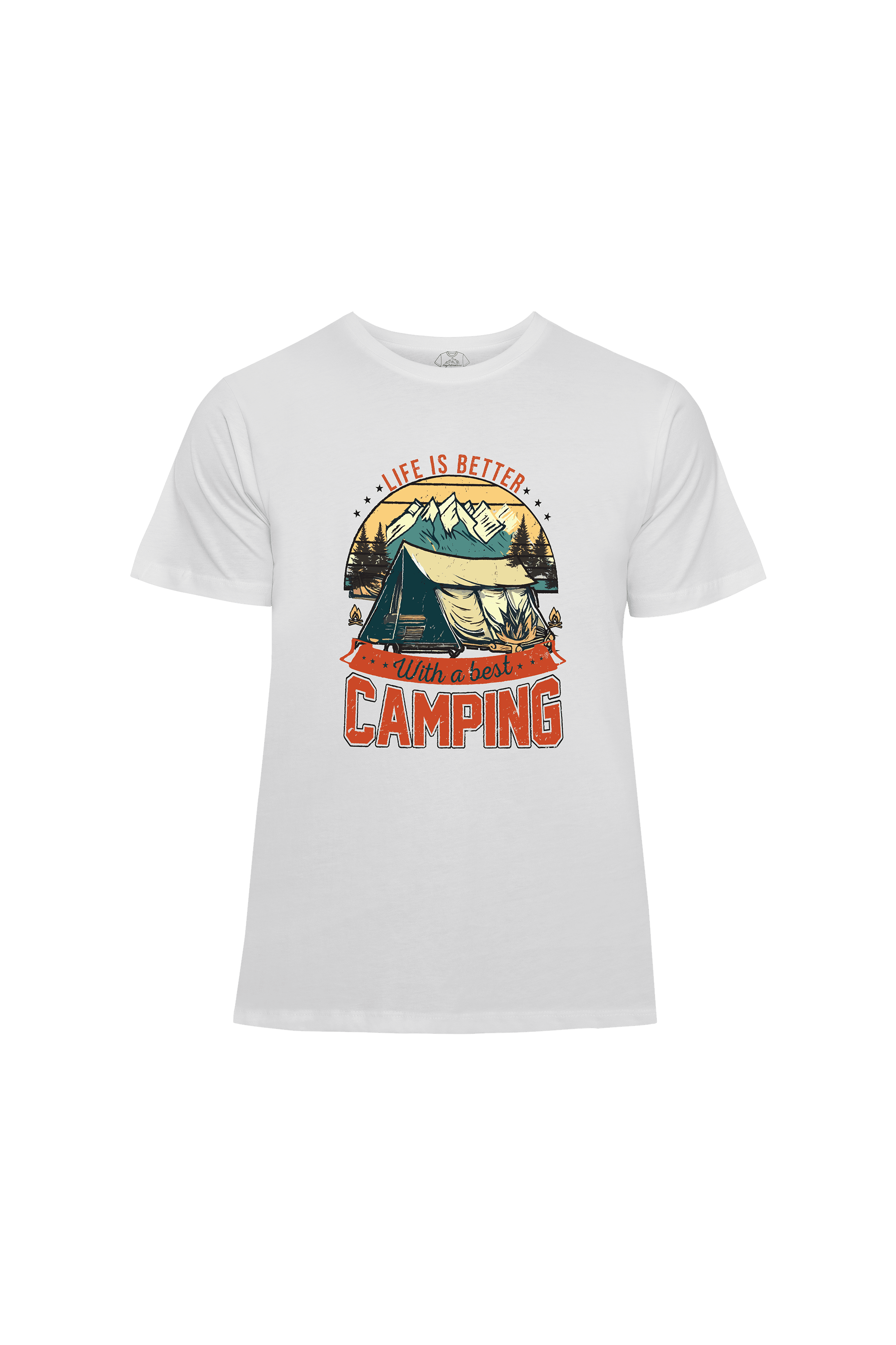 Life is Better With a Best Camping - T-Shirt