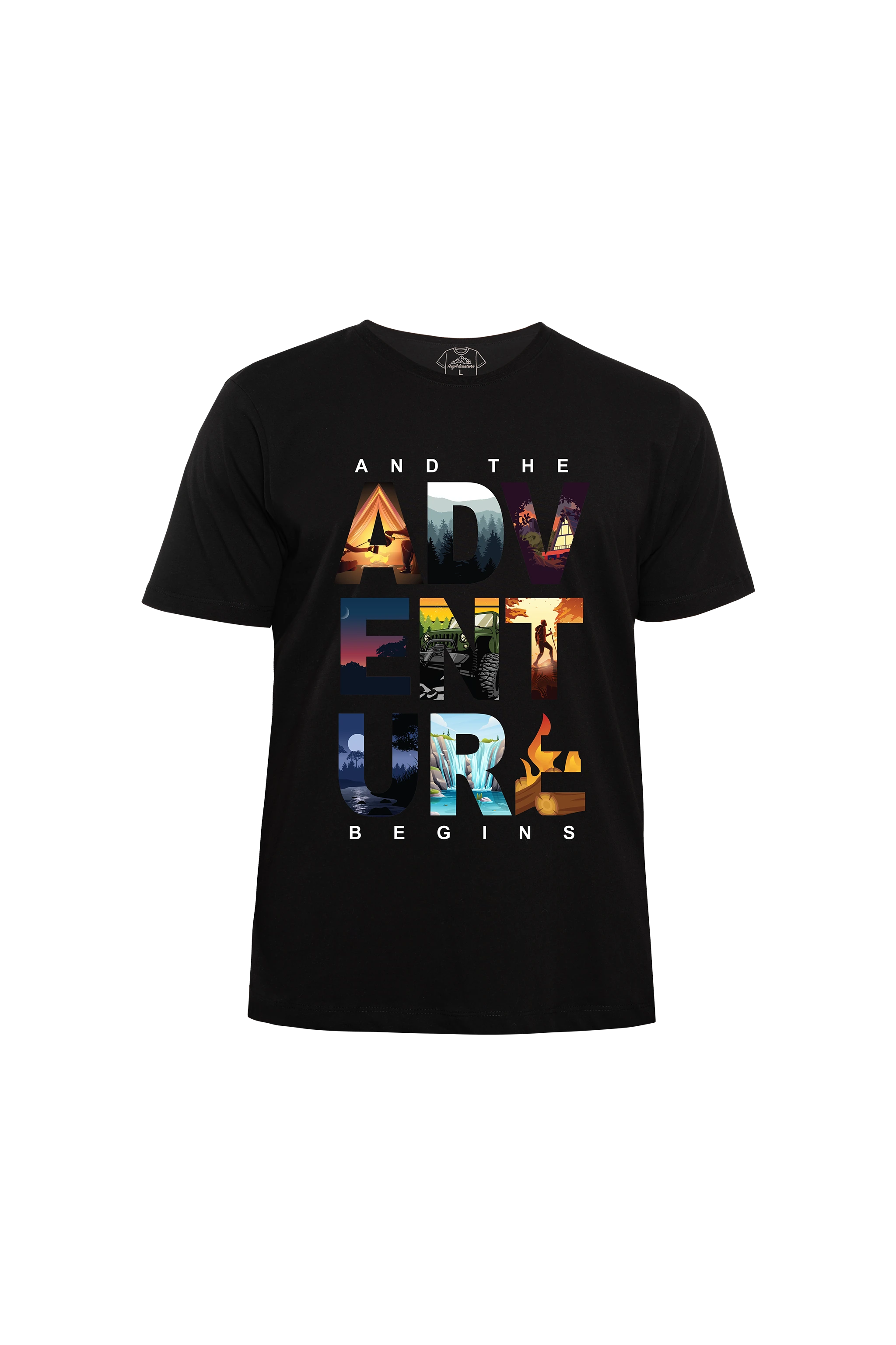 And The Adventure Begins - T-Shirt