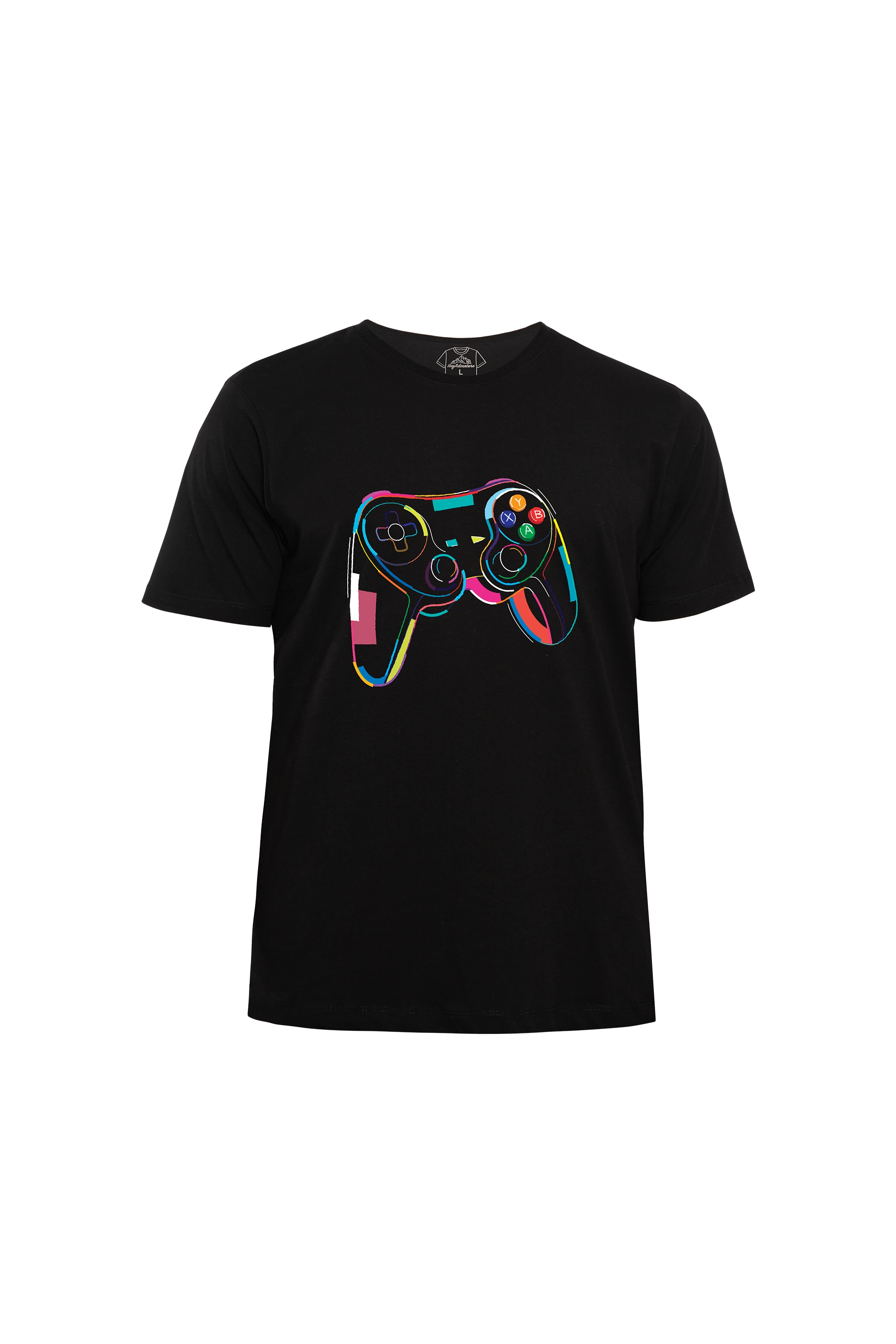 Playstation Controller Büyük Baskı - T-Shirt