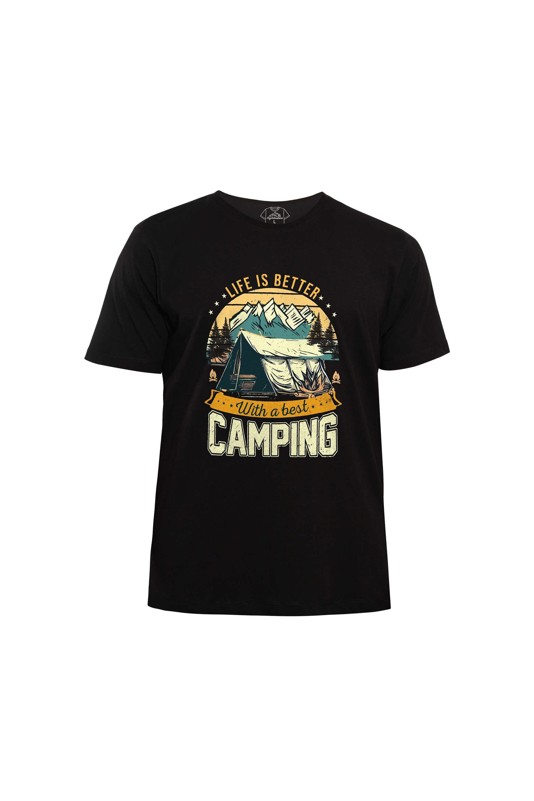 Life is Better With a Best Camping - T-Shirt