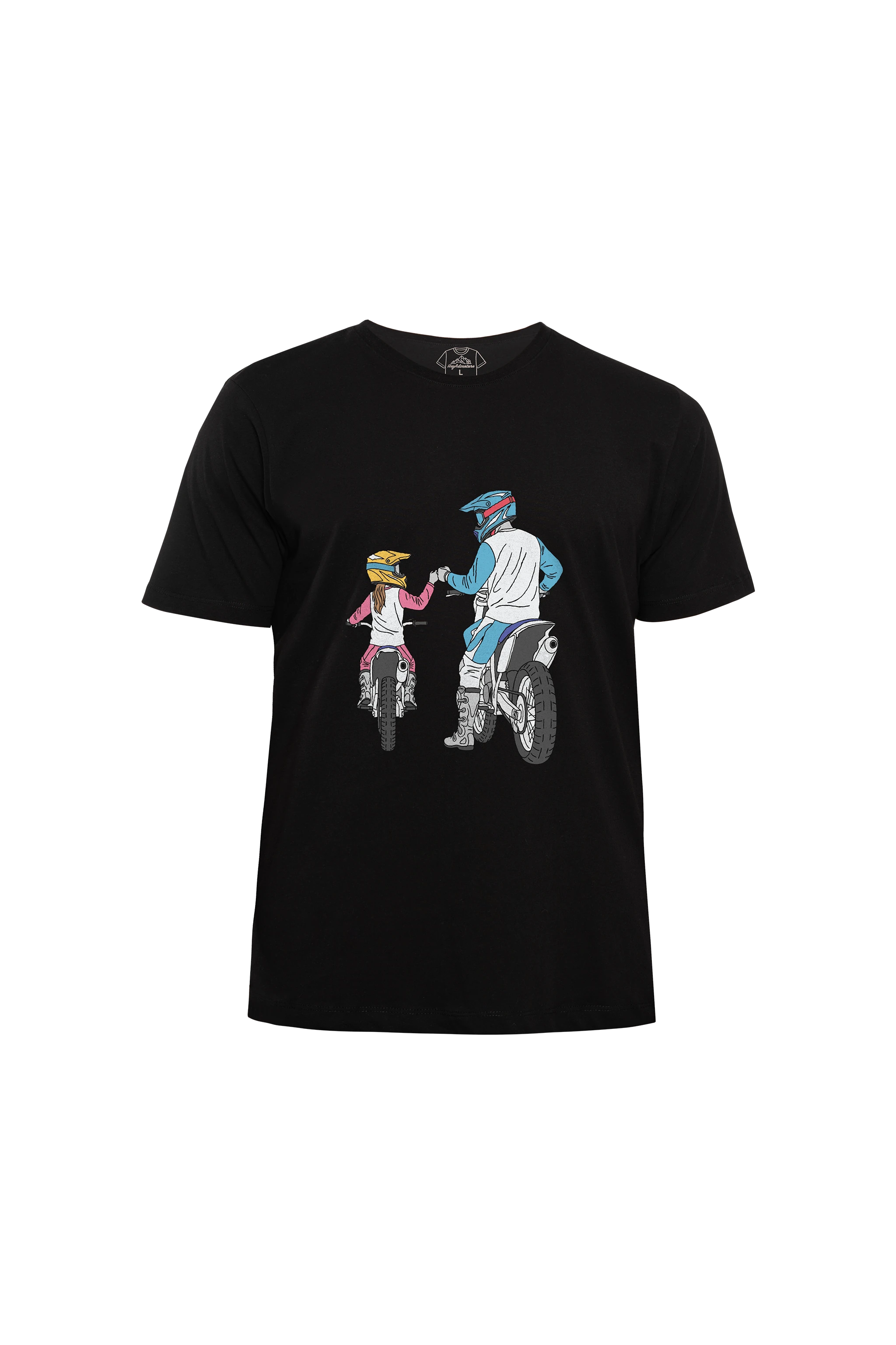 Baba-Kız Renkli - T-Shirt