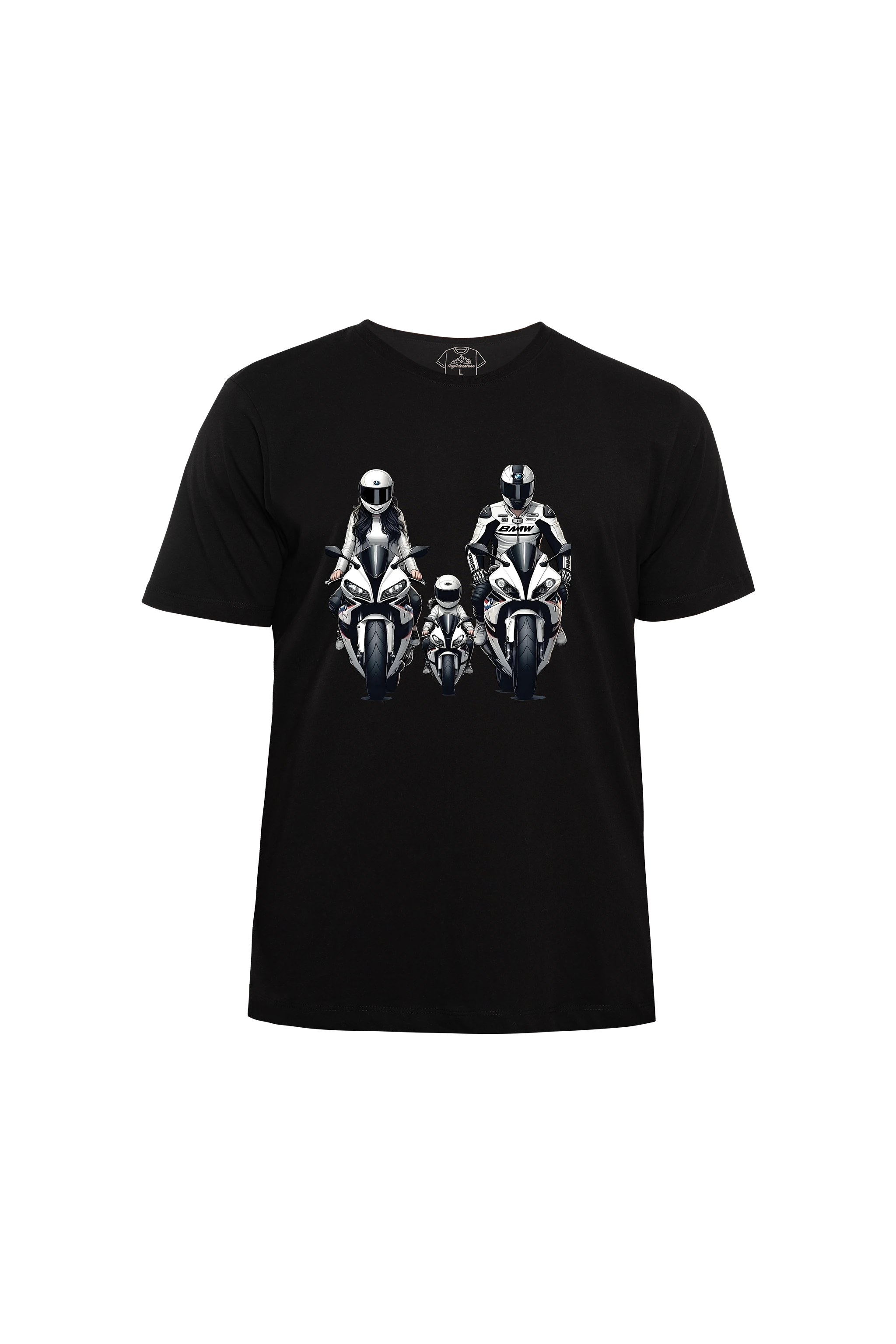 Aile SuperSport Motosiklet - T-Shirt