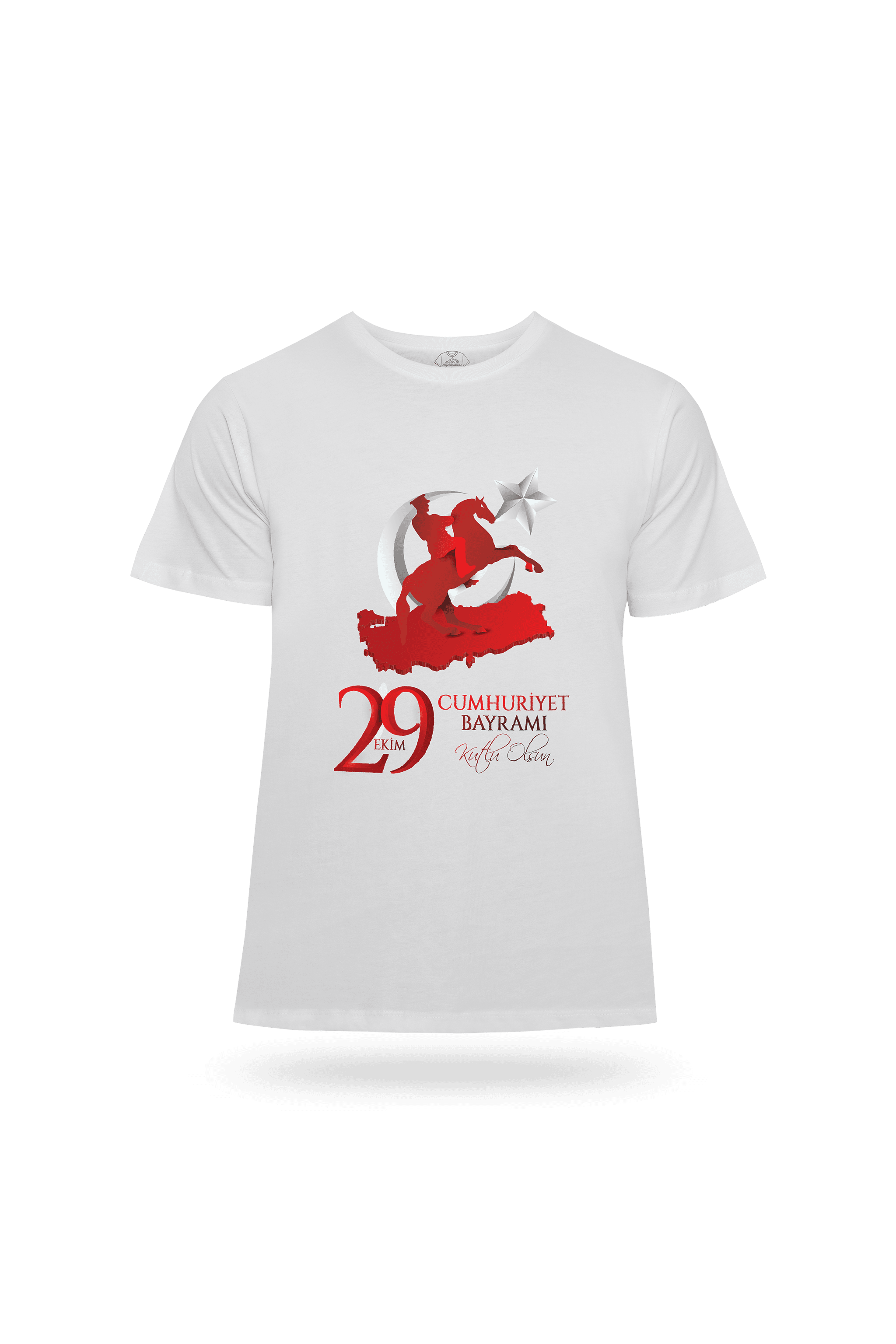 29 Ekim Türkiye Haritası - T-Shirt