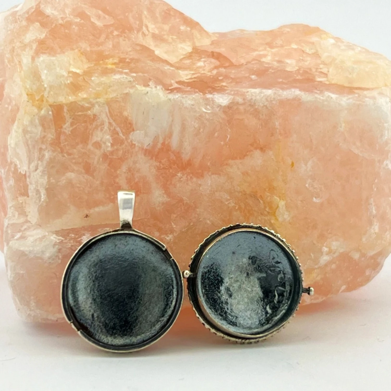 925 Ayar Gümüş Çiçek Muska Kolye