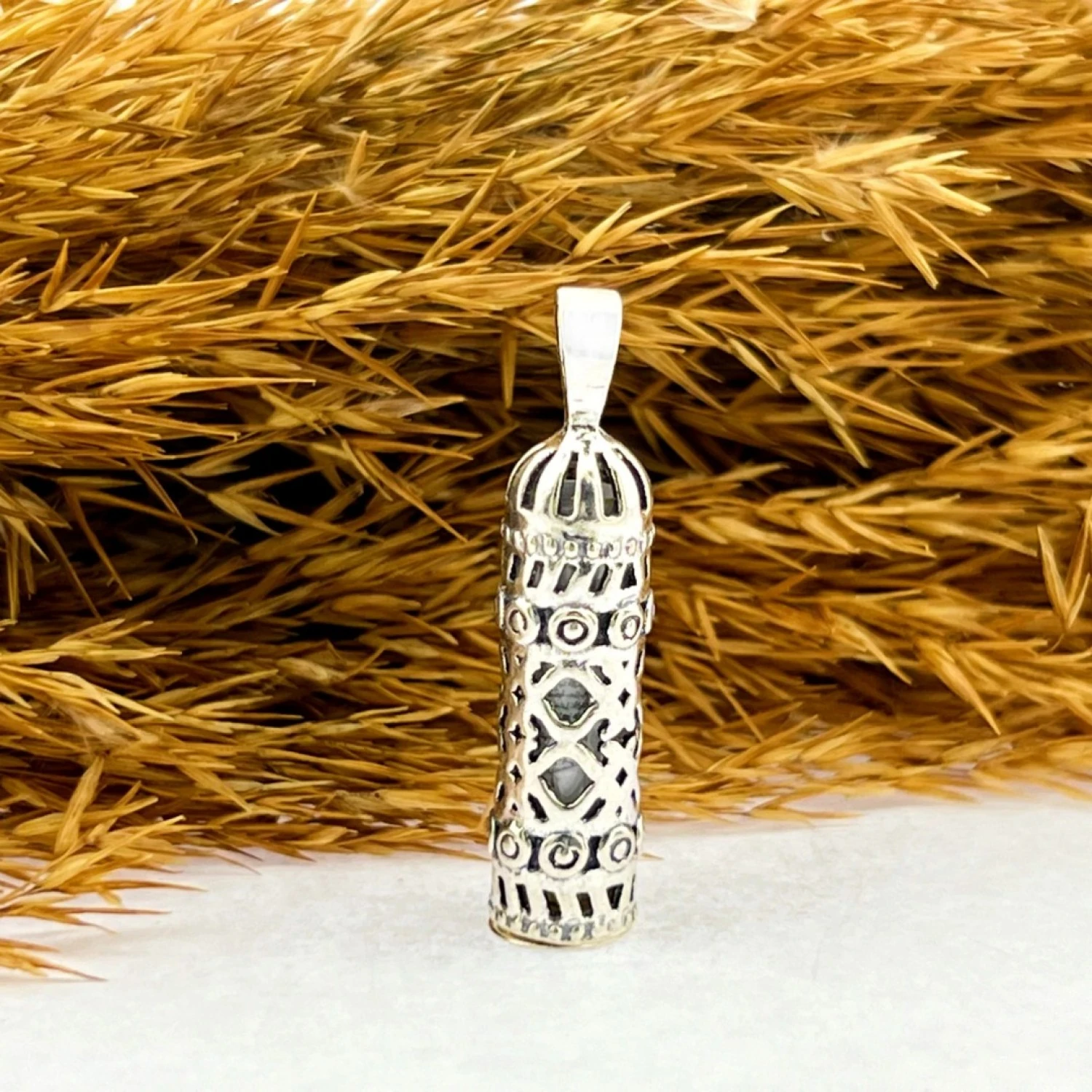 925 AYAR ÇAPRAZ TASARIM GÜMÜŞ CEVŞEN