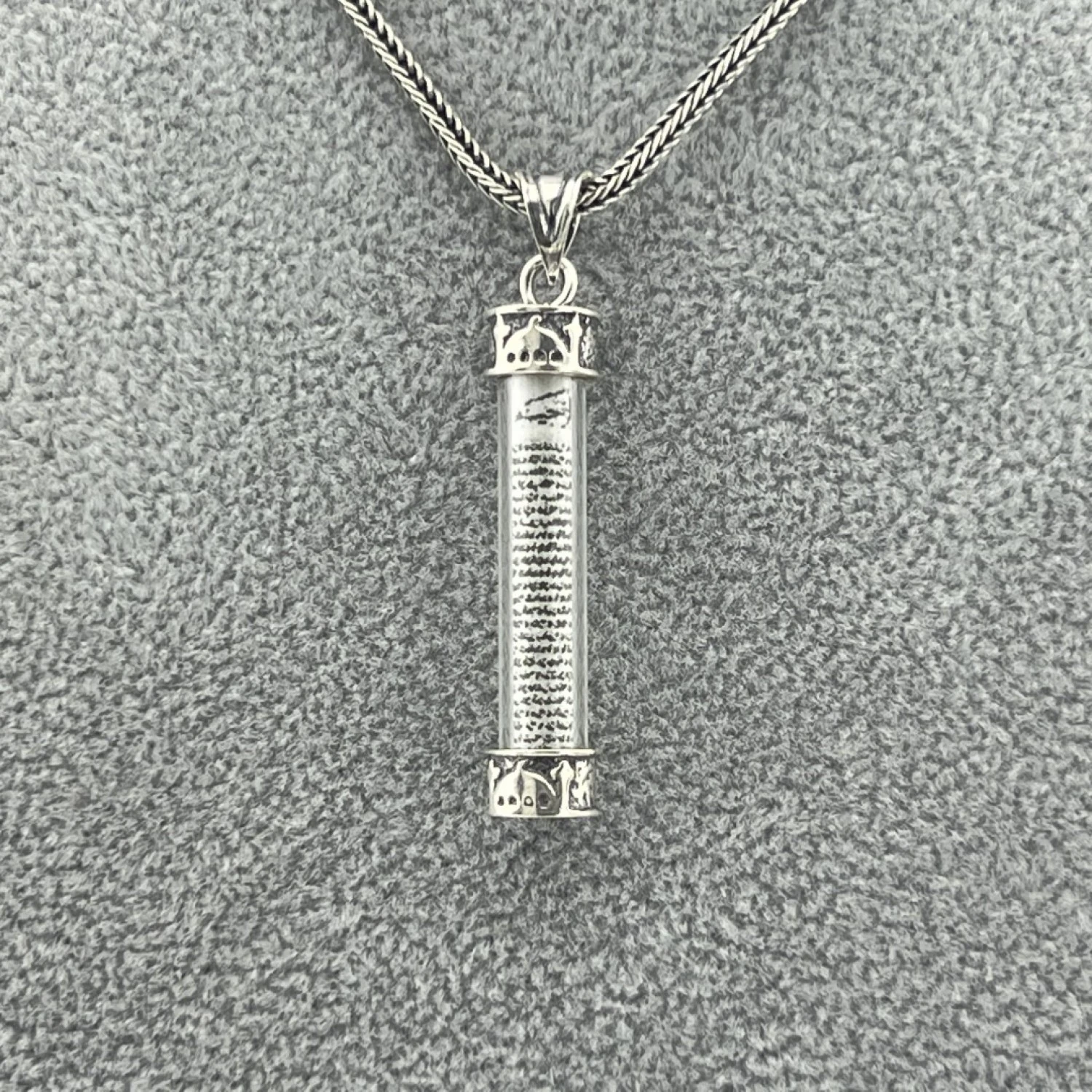 CAMİ FİGÜRLÜ 925 AYAR GÜMÜŞ CEVŞEN KOLYE