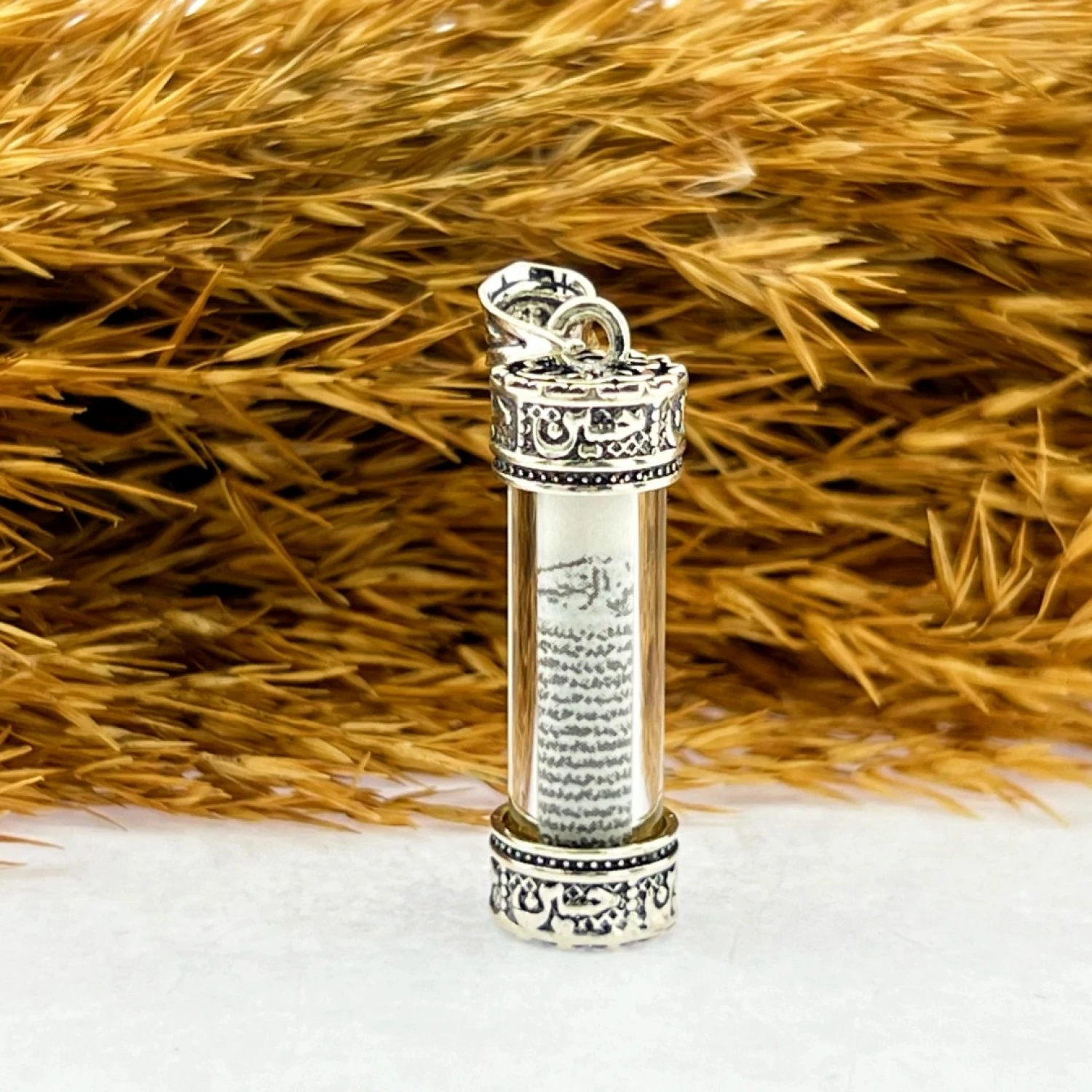 925 AYAR HZ. HÜSEYİN YAZILI CEVŞEN KOLYE