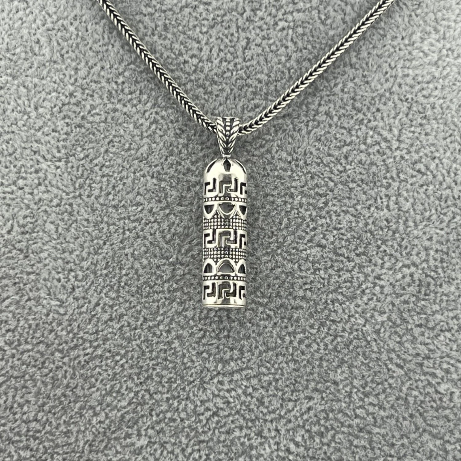 925 AYAR GÜMÜŞ ŞIK TASARIM CEVŞEN KOLYE