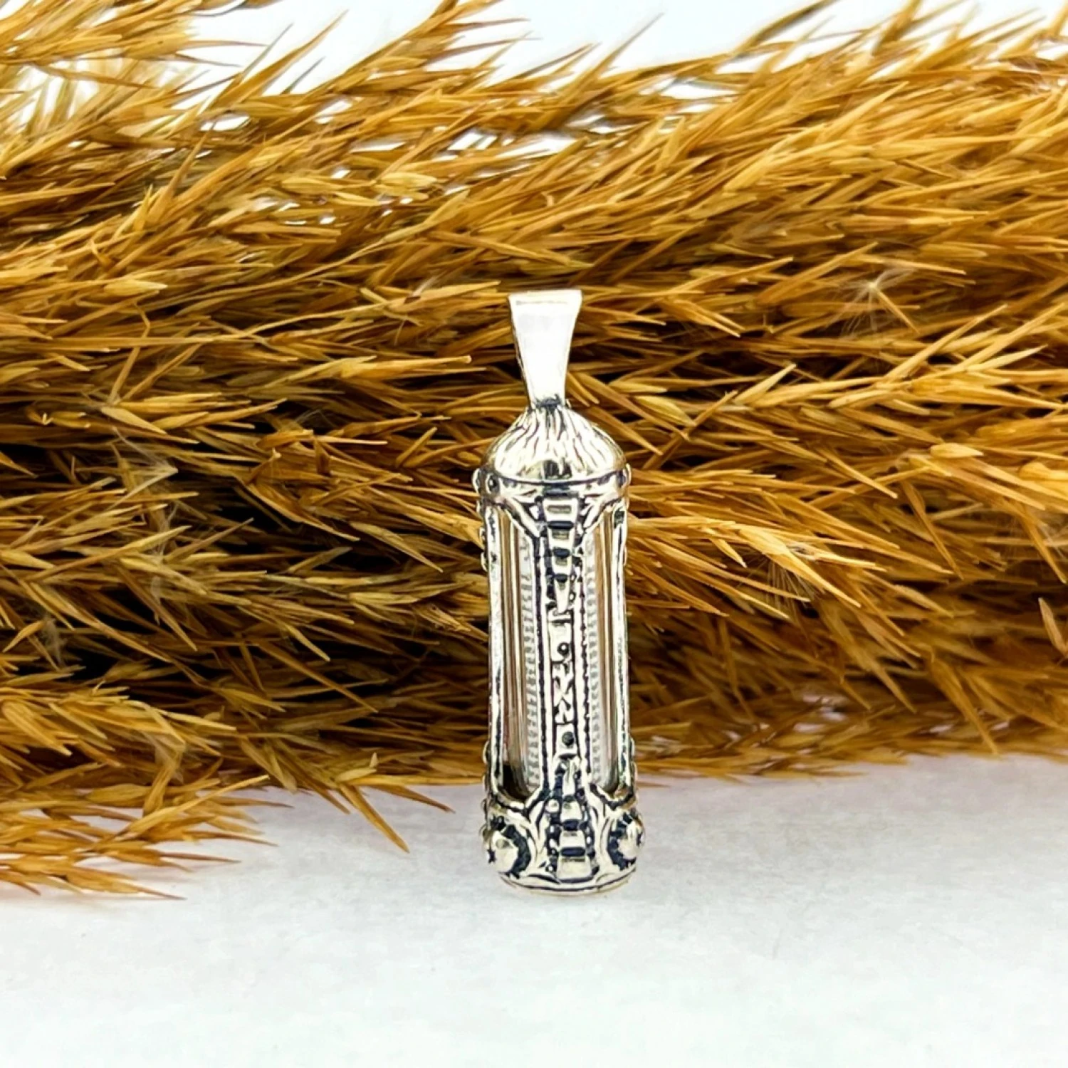 925 AYAR GÜMÜŞ GÖZ TASARIM CEVŞEN KOLYE