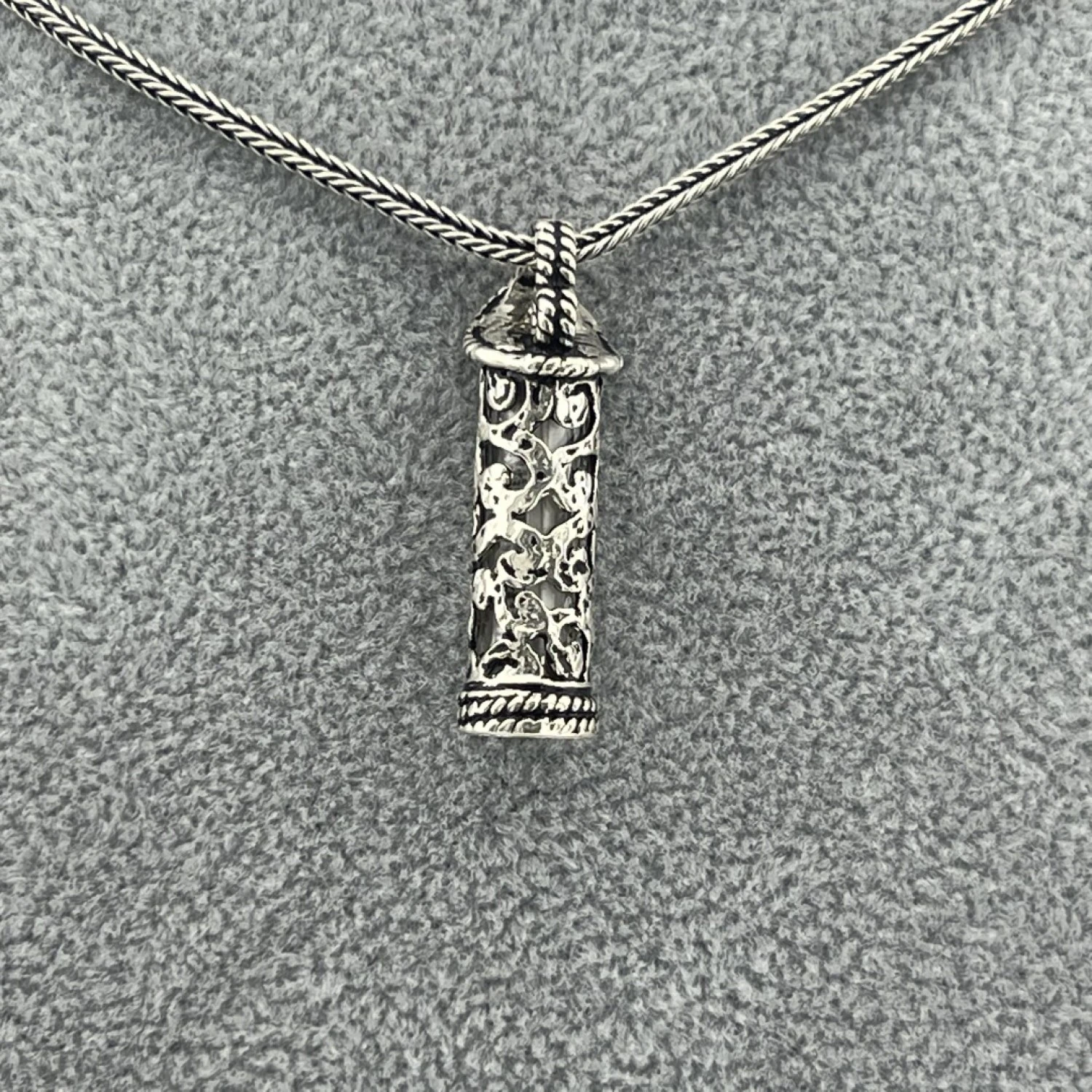 925 AYAR GÜMÜŞ PADİŞAH KAFTANI CEVŞEN KOLYE