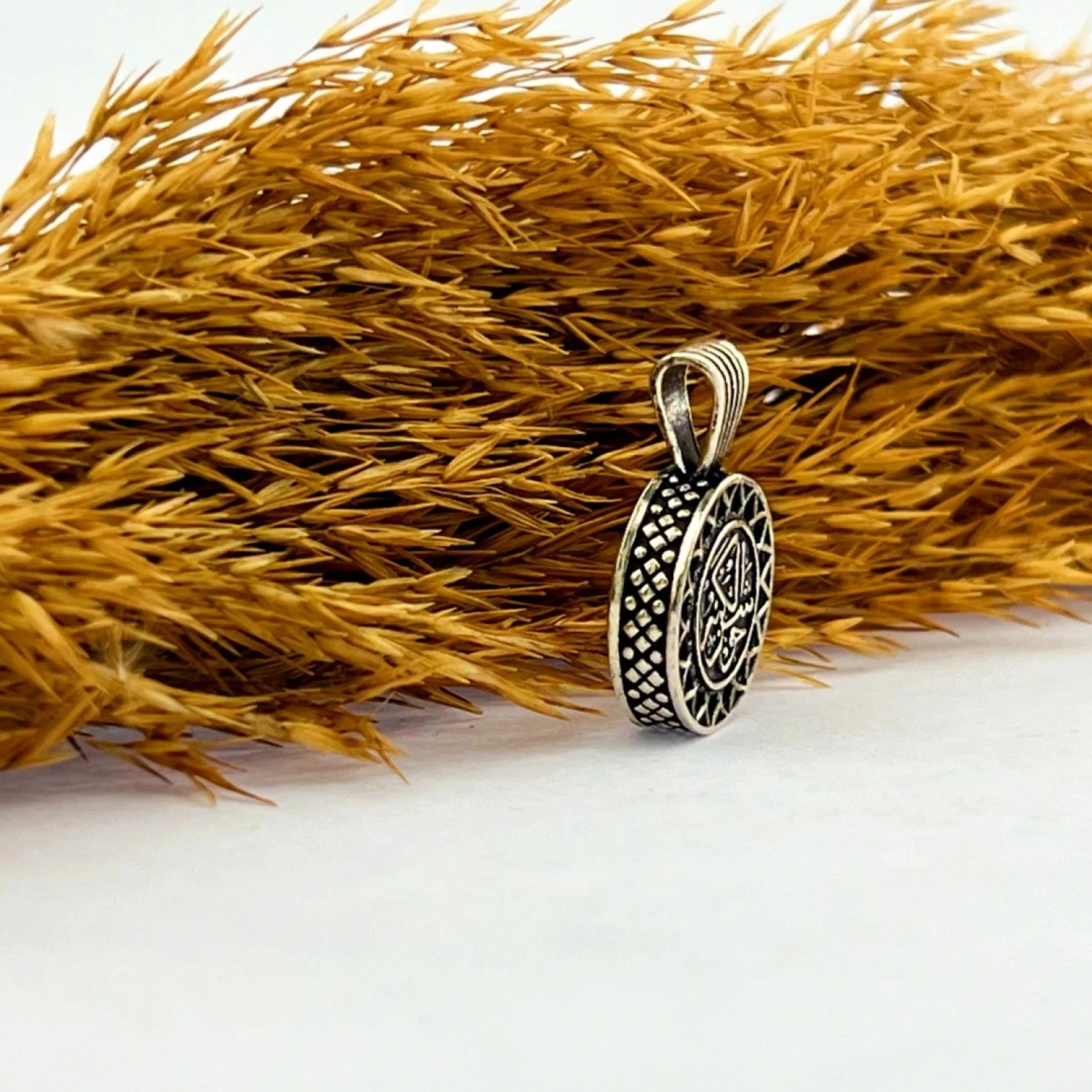 925 AYAR GÜMÜŞ CEVŞEN-ÜL KEBİR GÜMÜŞ CEVŞEN KOLYE