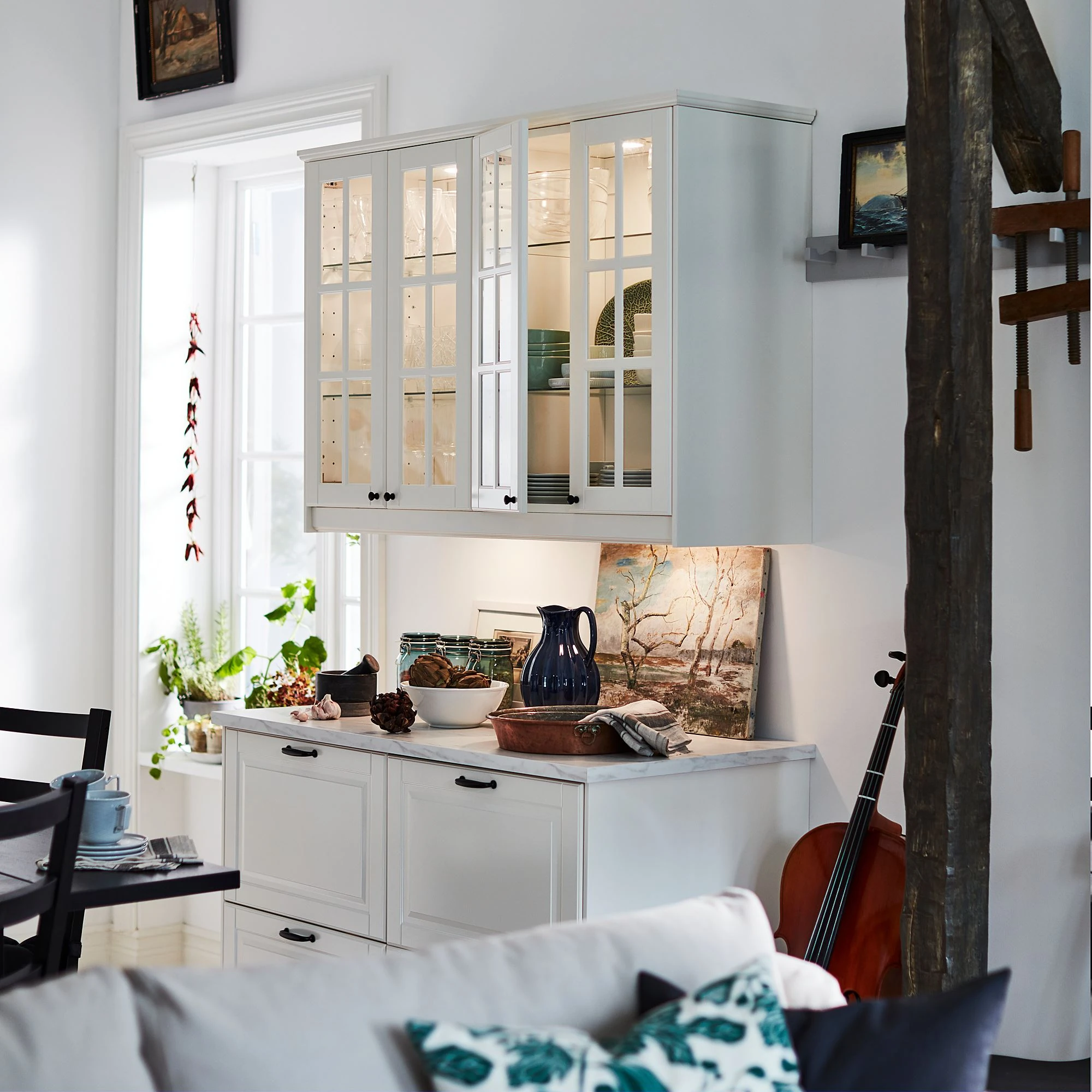 LED'li spot lamba, alüminyum rengi, reostalı